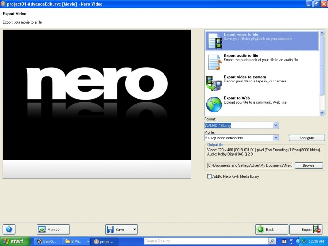 nero for copy protected dvds