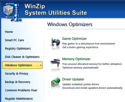 software company that acquired winzip