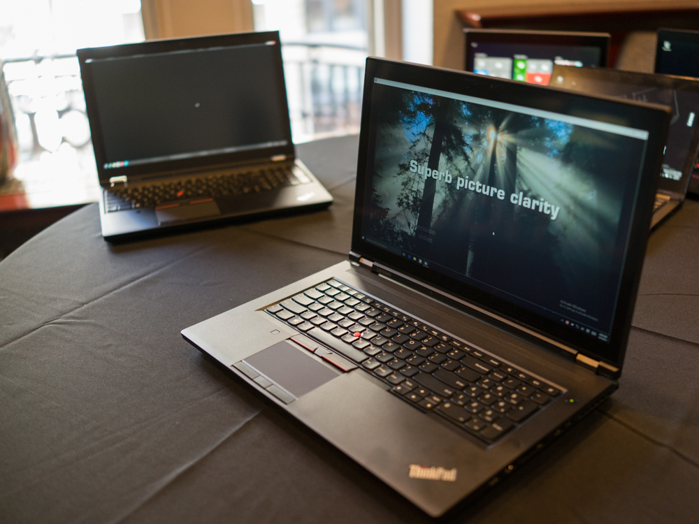 Lenovo ThinkPad P50 and P70 First Look Preview