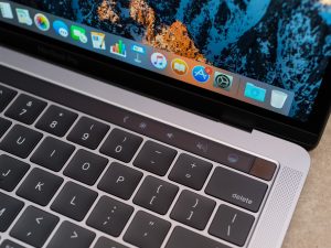 A closer look at the Touch Bar and Touch ID sensor