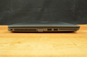 HP Zbook 14 G2 ports left