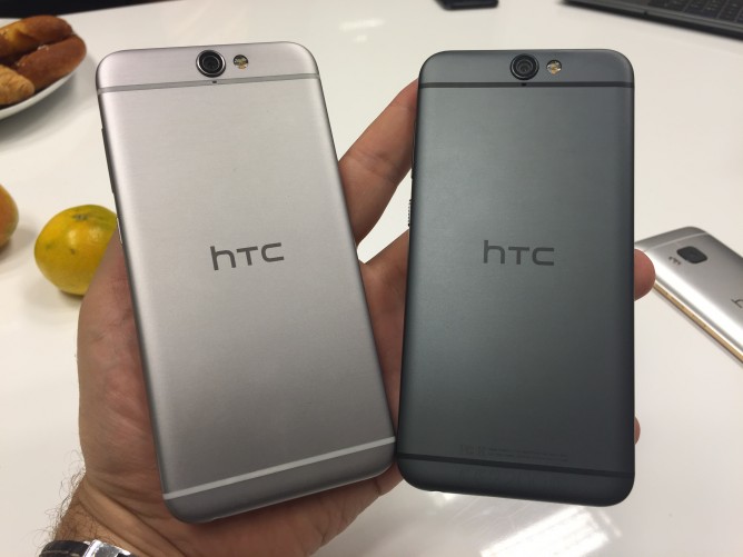 The HTC One A9 has a metal unibody design.