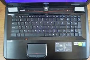 MSI GT70 Dominator keyboard