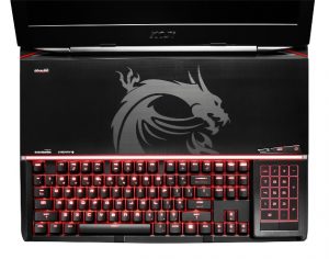MSI GT80 mechanical switch keyboard
