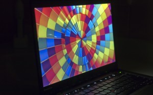 2014 ThinkPad X1 Carbon screen side