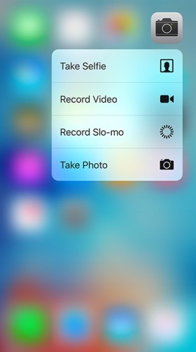 Although 3D Touch could come across as a gimmick, there are places where it feels genuinely useful. 